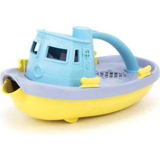 👉 Blauw active Green toys sleepboot - lichtblauw