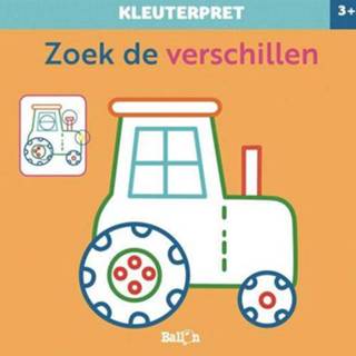 Puzzelboek active peuters Uitgeverij ballon kleuterpret - zoek de verschillen 9789403222257