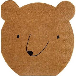 👉 Servet small active Meri servetjes kleine beer - (20st) 9781534000506