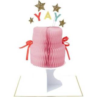 👉 Verjaardagskaart active Meri yay! taart 9781534024281