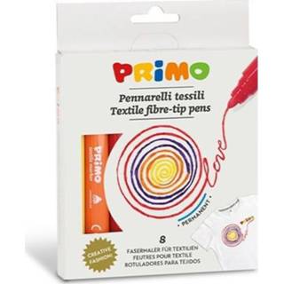 👉 Viltstift textiel active Primo viltstiften (8st) 8006919006111