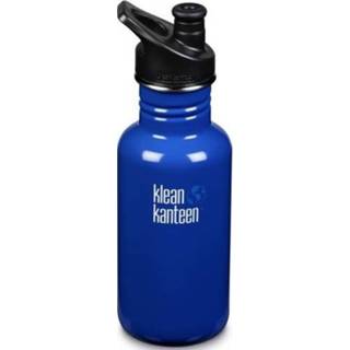 👉 Drinkfles RVS active Klean kanteen 532ml - sportdop coastal waters