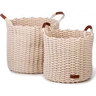 👉 Opbergmand wit active kinderen Kids depot opbergmanden korbo - l 2st 8719874460422