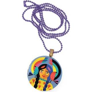 Kinderketting active kinderen Djeco lovely surprise - papegaaienmeisje 3070900038431