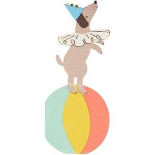 👉 Servet active Meri servetten circushond - 16st 9781534029514