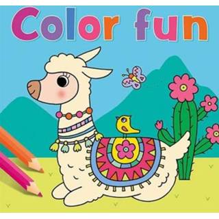 👉 Kleurboek active Uitgeverij deltas lama color fun 9789044756364