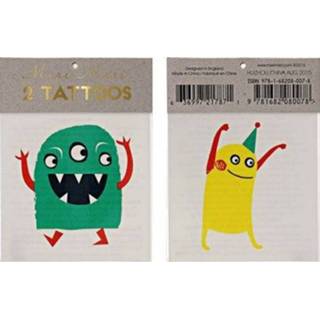👉 Active Meri monster tattoos (2 st) 9781682080092