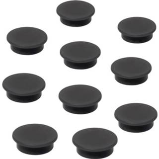 👉 Zwart Sigel Magneet MU196 (Ø) 25 mm rond 10 stuk(s) 4004360819544