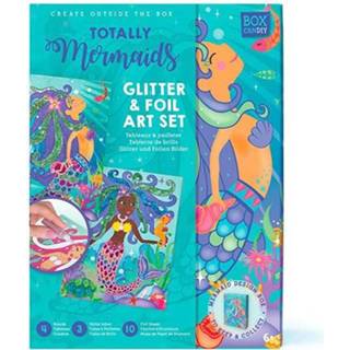 👉 Knutselset active Box candiy folie en glitter - totally mermaids 4897099390039