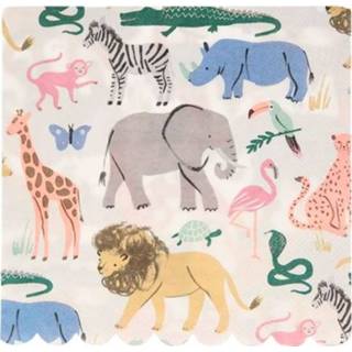 👉 Servet large active Meri servetten safari - 20st 9781534028678