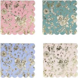 👉 Servet small active Meri servetten engelse tuin - lace 16st 9781534030459