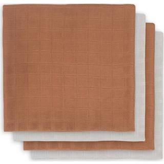 👉 Hydrofiele multidoek bamboe active Jollein multidoeken 70x70 cm - caramel 4st 8717329360501