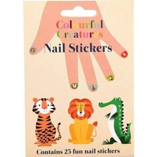 👉 Nagelsticker active Rex london nagelstickers colourful creatures 5027455425979