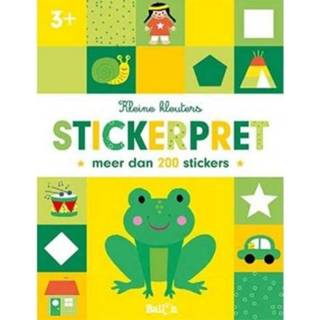 👉 Stickerboek active peuters Uitg. ballon kleine kleuters stickerpret - 3+ 9789403215570