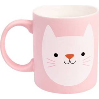 👉 Drinkbeker keramiek active Rex london - cookie the cat 5027455426655