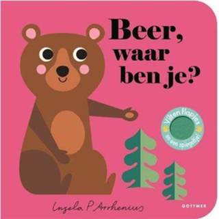👉 Kartonboekje active Uitgeverij gottmer kartonboek beer, waar ben je? 9789025769864