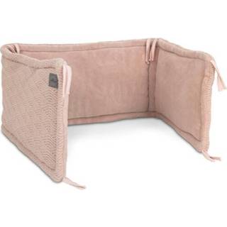 👉 Bedomrander roze active Jollein river knit - pale pink 8717329360938