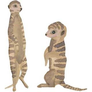 👉 Muursticker active baby's That's mine baby stokstaartjes - 20 cm 5713846004822