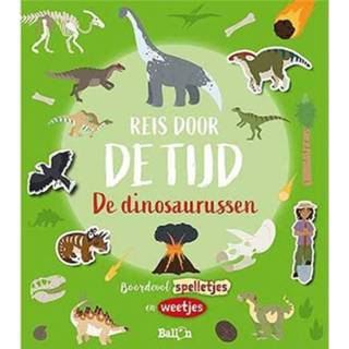 👉 Stickerboek active Uitgeverij ballon reis door de tijd dinosaurussen 9789403216393