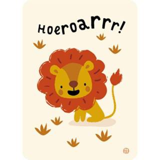 Verjaardagskaart active By bora jungle - hoeraorrr 8719992075317