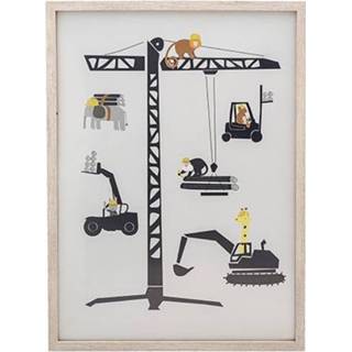 👉 Poster active Bloomingville met lijst - bouwplaats 5711173230976