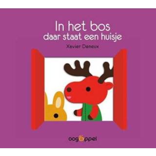 👉 Kartonboekje active Uitgeverij oogappel kartonboek in het bos daar staat een huisje 9789002272363