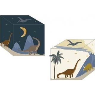 👉 Houten blok stoffen active Konges sløjd blokken dino - 2st 5712982494252