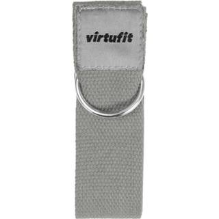 👉 Draag riem active grijs VirtuFit Premium Yogamat Draagriem - Natural Grey 8719325757590