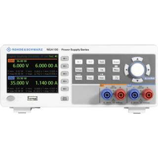 👉 Labvoeding Rohde & Schwarz NGA102 Labvoeding, regelbaar 35 V (max.) 6 A 80 W Programmeerbaar, Op afstand bedienbaar Aantal uitgangen 2 x 4250138110058