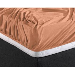 👉 Dreamhouse Jersey Hoeslaken Pastel Orange-80/90 x 200 cm