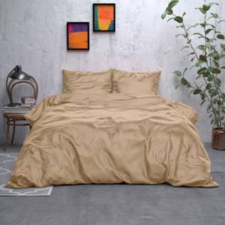 👉 Sleeptime Beauty Skin Care Dekbedovertrek Taupe-Lits-jumeaux (240 x 200/220 cm)