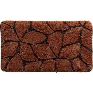 👉 Badmat polyester unisex grafisch terra bruin waardig materiaal Badmatten Madrid Webschatz 4055706136641 4055706189043 4055706189074