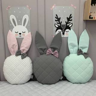 👉 Antraciet Katoen-Polyester Dolly Kussen Knijn 55 cm 8718889101016