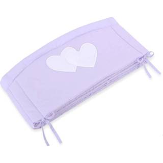 👉 Hoofdbeschermer paars katoen baby's My Sweet Baby Rondom Two Hearts 8718889100644