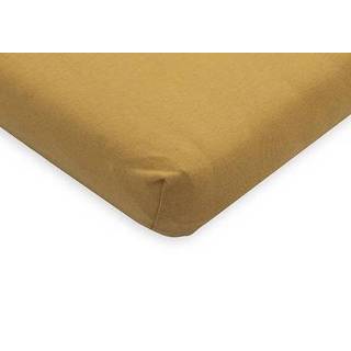 👉 Hoeslaken jersey geel Jollein Ochre 60x120cm 8717329355774