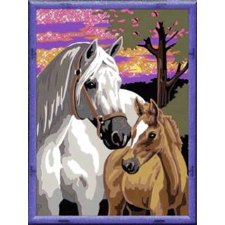 👉 Ravensburger schilderen op nummer Paarden in de zonsondergang OP=OP 4005556284832