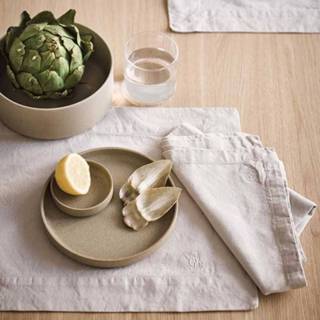 👉 Placemat katoen ecru Marc O'Polo Akalla Oatmael 8715944680615