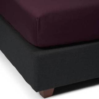 👉 Essenza Hoeslaken Satijn Burgundy-Lits-jumeaux (180x200 cm)