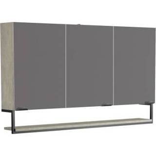 👉 Spiegel kast male Allibert spiegelkast Faktory 120cm beton mineral 3588560345528