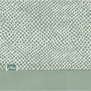 Babylakentje donkergroen active baby's Jollein babylaken 75x100 cm - snake ash green 8717329357495