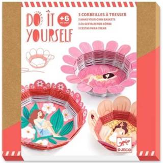 👉 Knutselset active Djeco diy bloemenmanden 3070900079526
