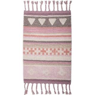 👉 Vloerkleed roze active Bloomingville - 90x60 cm 5711173185931