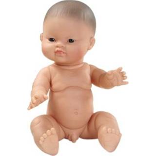 👉 Bruine active baby's jongens Paola reina babypop gordi jongen met ogen - beltran 34 cm 8431031340254