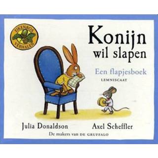 👉 Active Uitgeverij lemniscaat flapjesboek konijn wil slapen 9789047707097