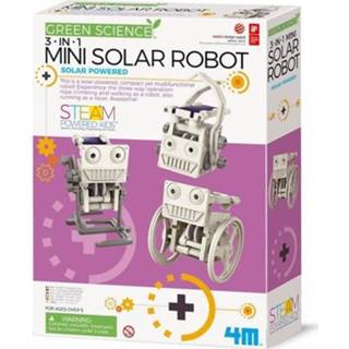 👉 Active 4m bouwset mini robot solaire 3-en-1 5414561467212