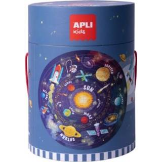 👉 Vloerpuzzel active kinderen Apli kids zonnestelsel - 48st 8410782182009