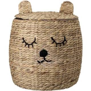 👉 Opbergmand active Bloomingville met deksel - beer 5711173204373