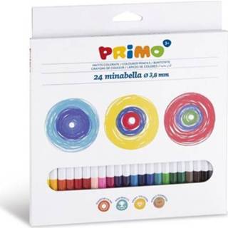 👉 Kleurpotlood active Primo minabella kleurpotloden (24st) 8006919005237