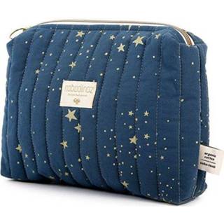 👉 Toilettas blauw goud active Nobodinoz gold stella night blue 2000000105765