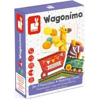 👉 Kaartspel active Janod associatie wagonimo 3700217327484